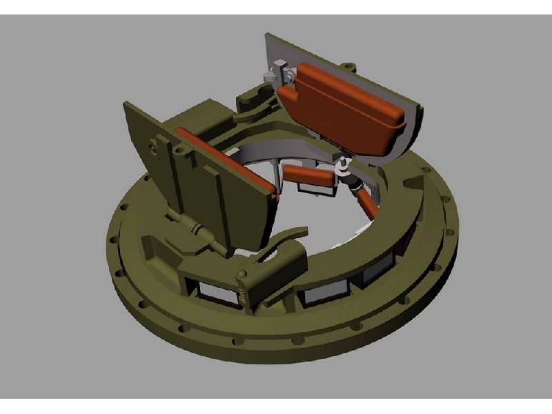 Mk2 Commander Cupola For British "sherman" Tanks - zdjęcie 1 Mk2 Commander Cupola For British "sherman" Tanks - zdjęcie 1