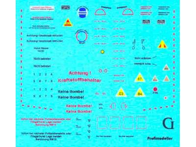 Me-109 E,g,f Stencils - zdjęcie 2
