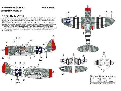 P-47d-25-re Gabreski - zdjęcie 2