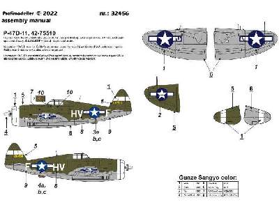 P-47d-5-re Gabreski - zdjęcie 2