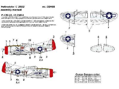 P-47d-22-re Gabreski - zdjęcie 2