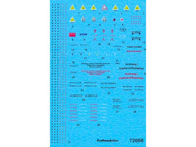Fw-190 Stencils - zdjęcie 1 Fw-190 Stencils - zdjęcie 1