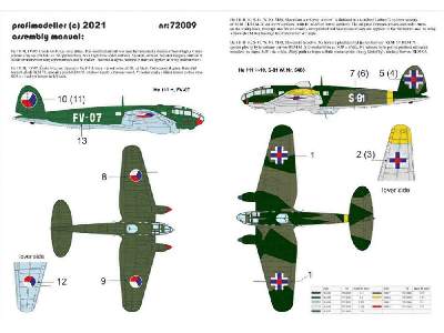 He-111 Cs, Sk Decal - zdjęcie 2