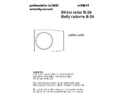 Belly Radar Dome For B-24 - zdjęcie 2