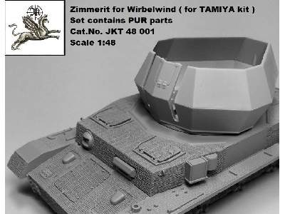 Zimmerit For Wirbelwind (For Tamiya Kit) - zdjęcie 1