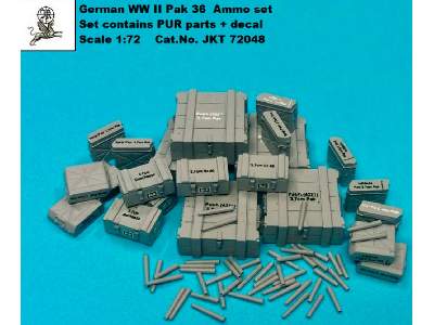 Geman Wwll Pak 36 Ammo Set - zdjęcie 1
