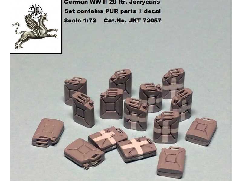German Ww Ii 20 Ltr.Jerrycans 10 Pcs - zdjęcie 1 German Ww Ii 20 Ltr.Jerrycans 10 Pcs - zdjęcie 1