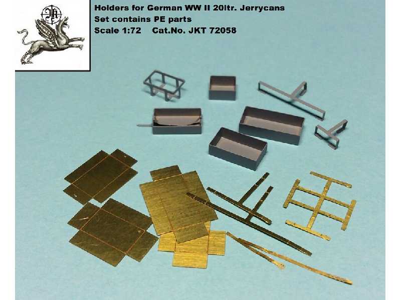 Holders For German Ww Ii 20ltr.Jerrycans - zdjęcie 1 Holders For German Ww Ii 20ltr.Jerrycans - zdjęcie 1