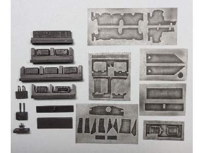 Zimmerit For Stug Iii Ausf. G - Miag (For Dragon Kit) - zdjęcie 1