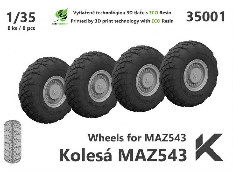 Wheels Maz543 (Scud) - zdjęcie 1 Wheels Maz543 (Scud) - zdjęcie 1