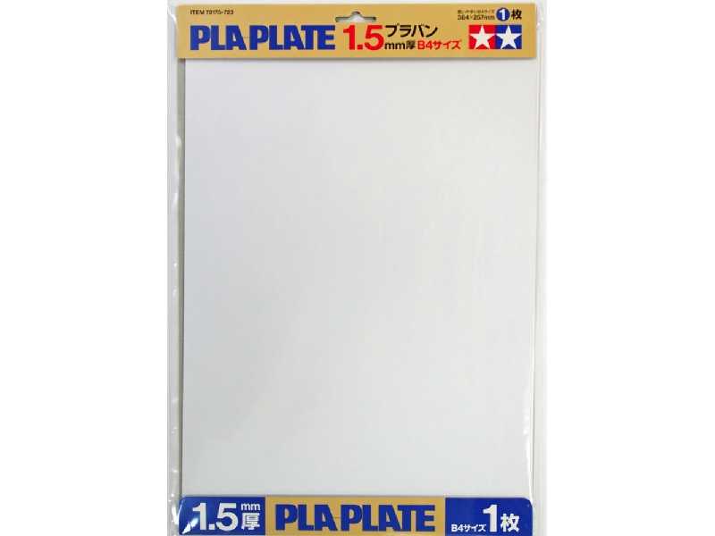 Pla-plate 1.5mm B4, 1pc - zdjęcie 1 Pla-plate 1.5mm B4, 1pc - zdjęcie 1