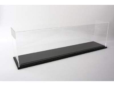 Display Case With Wood Base 824 X 164 X 237mm - zdjęcie 1