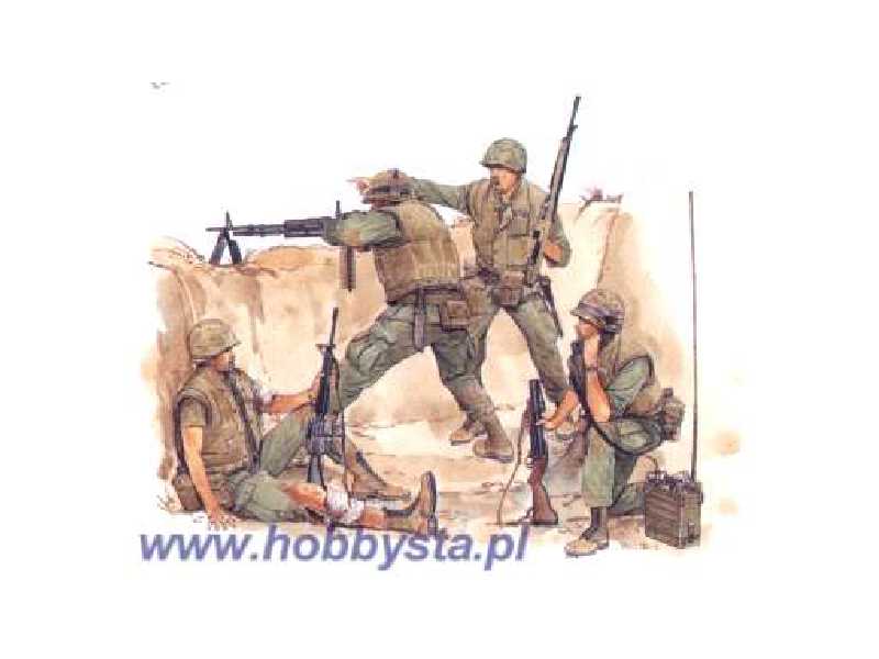 Figurki U.S. Marines (Khe Sanh 1968) - zdjęcie 1 Figurki U.S. Marines (Khe Sanh 1968) - zdjęcie 1