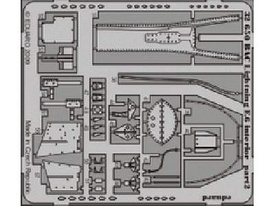  BAC Lightning F.6 interior S. A. 1/32 - Trumpeter - blaszki - zdjęcie 3