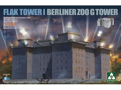 Flakturm I wieża G dział obrony przeciwlotniczej - Berliner ZOO - zdjęcie 1