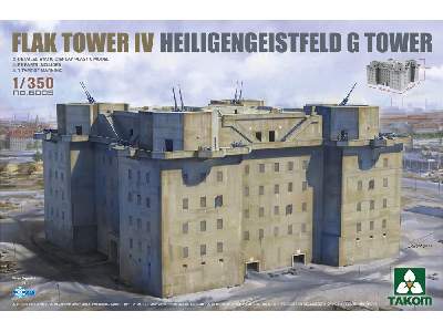 Flakturm IV wieża G dział obrony przeciwlotniczej - Heiligengeistfeld - zdjęcie 1