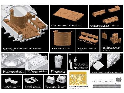 M2A3 Bradley z wnętrzem - zdjęcie 2