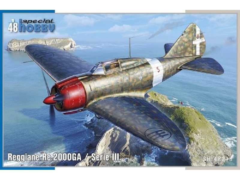 Reggiane Re.2000ga / Serie Iii. - zdjęcie 1 Reggiane Re.2000ga / Serie Iii. - zdjęcie 1