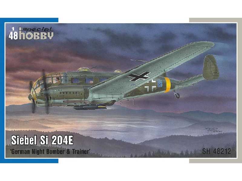 Siebel Si 204e German Night Bomber & Trainer - zdjęcie 1 Siebel Si 204e German Night Bomber & Trainer - zdjęcie 1
