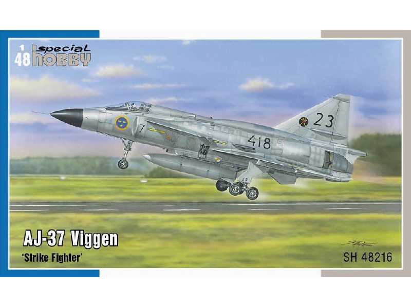 Aj-37 Viggen 'strike Fighter' - zdjęcie 1 Aj-37 Viggen 'strike Fighter' - zdjęcie 1
