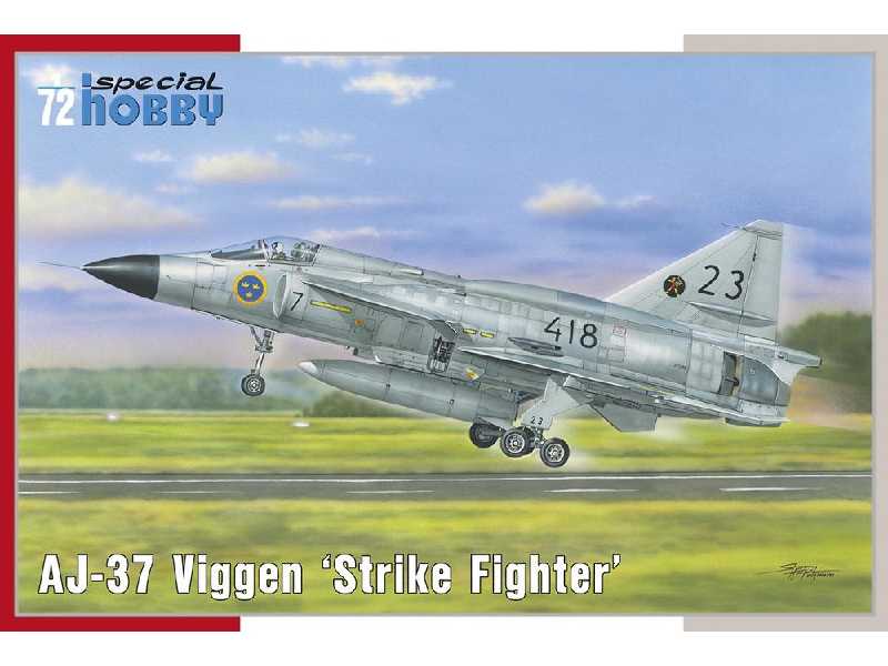Aj-37 Viggen 'strike Fighter' - zdjęcie 1 Aj-37 Viggen 'strike Fighter' - zdjęcie 1