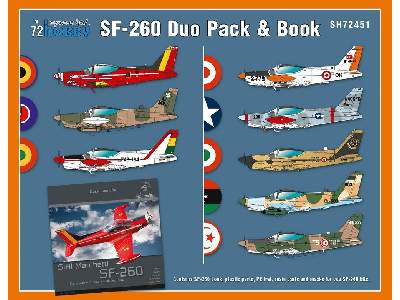 Siai-marchetti Sf-260 Duo Pack With Book - zdjęcie 1