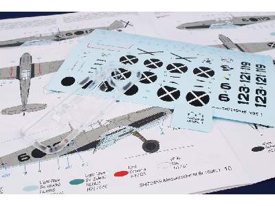 Messerschmitt Bf 109e-1 'j/88 Legion Condor' - zdjęcie 3