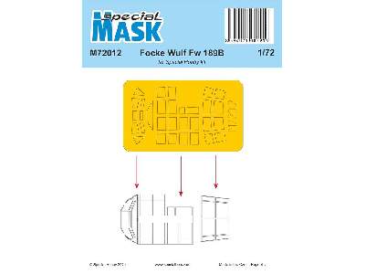 Focke Wulf Fw 189b (For Special Hobby Kit) - zdjęcie 1