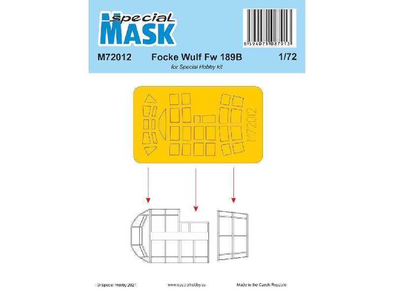 Focke Wulf Fw 189b (For Special Hobby Kit) - zdjęcie 1 Focke Wulf Fw 189b (For Special Hobby Kit) - zdjęcie 1
