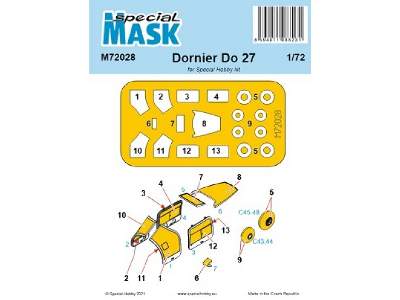 Dornier Do 27 (For Special Hobby Kit) - zdjęcie 1