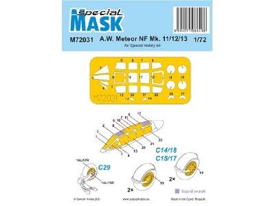 A.W. Meteor Nf Mk.11/12/13 (For Special Hobby Kit) - zdjęcie 1