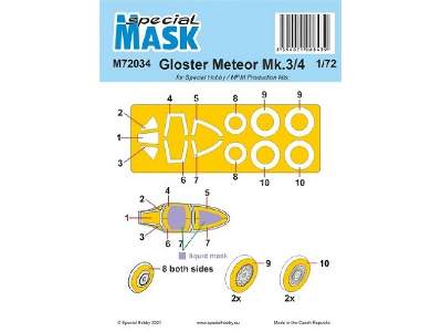 Gloster Meteor Mk.3/4 (For Special Hobby / Mpm Production Kits) - zdjęcie 1