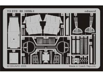  Bf 109K-4 1/72 - Fine Molds - blaszki - zdjęcie 3