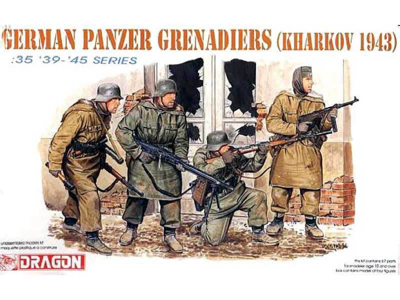 Waffen SS Panzer Grenadiers (Kharkov 1943) - zdjęcie 1 Waffen SS Panzer Grenadiers (Kharkov 1943) - zdjęcie 1