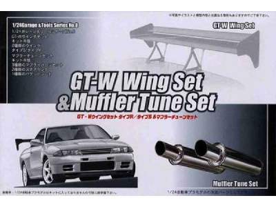 Gt-8 Gt-w Wing Set & Muffler Tune Set - zdjęcie 1