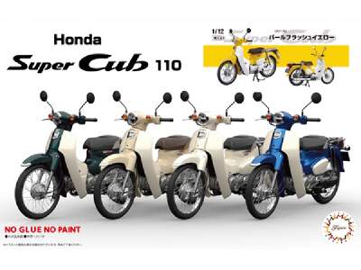 B-nx-1 Ex-5 Honda Super Cub 110 (Pearl Flash Yellow) - zdjęcie 1