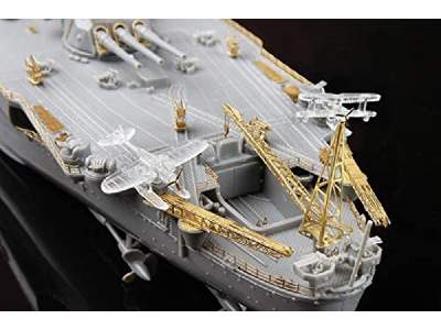 Nx-1 Ex-101 Photo-etched Parts Set For Ijn Battleship Yamato (W/Ship Name Plate) - zdjęcie 3