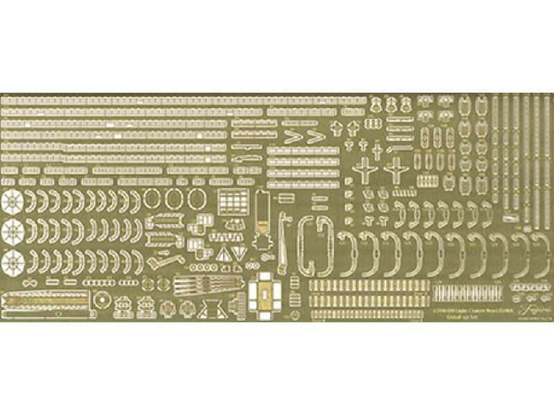 Nx-17 Ex-101 Photo Etched Parts Set For Ijn Light Cruiser - zdjęcie 1