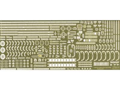 Nx-18 Ex-101 Photo-etched Parts Set For Ijn Light Cruiser - zdjęcie 1