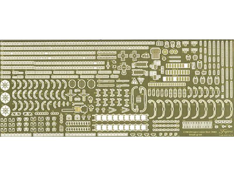 Nx-18 Ex-101 Photo-etched Parts Set For Ijn Light Cruiser - zdjęcie 1 Nx-18 Ex-101 Photo-etched Parts Set For Ijn Light Cruiser - zdjęcie 1