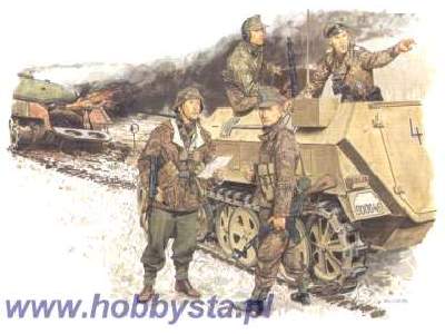 Figurki Armoured Reconnaissance,SS Wiking Division - zdjęcie 1