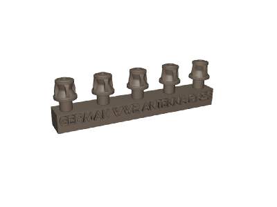 German Antenna Base Set #2 (5 Pcs.) - zdjęcie 2
