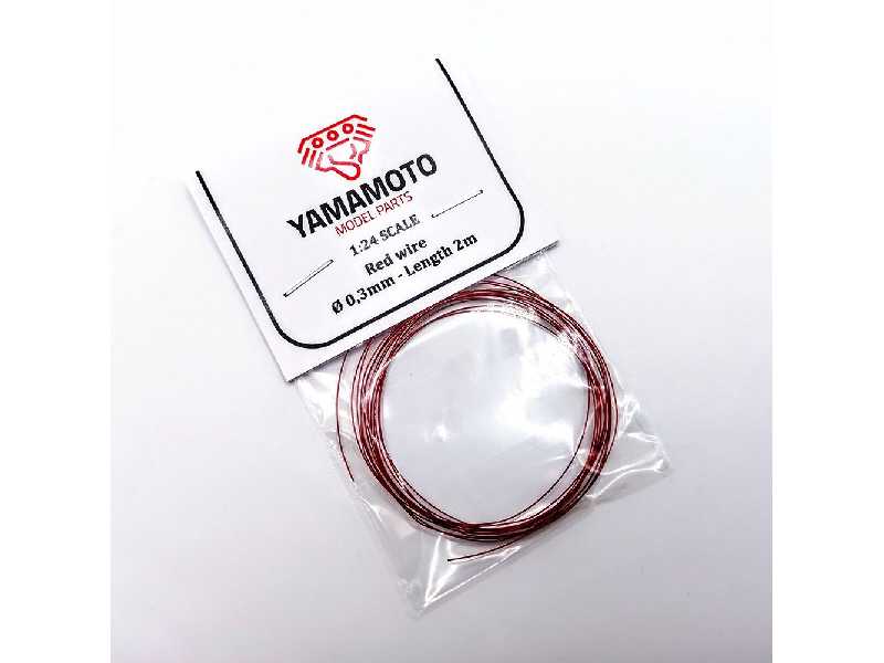 Black Red 0,3mm 2m - zdjęcie 1 Black Red 0,3mm 2m - zdjęcie 1