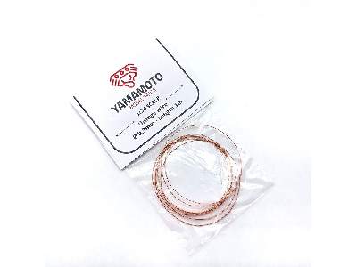 Orange Wire 0,3mm Lenght 1m - zdjęcie 1