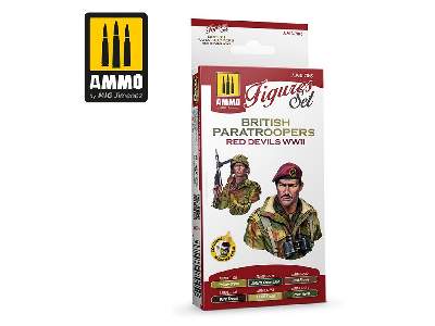 A.Mig 7045 British Paratroopers Red Devils Wwii Set - zdjęcie 1