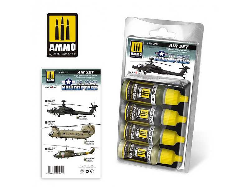 A.Mig 7251 Us Army Helicopters Set - zdjęcie 1 A.Mig 7251 Us Army Helicopters Set - zdjęcie 1