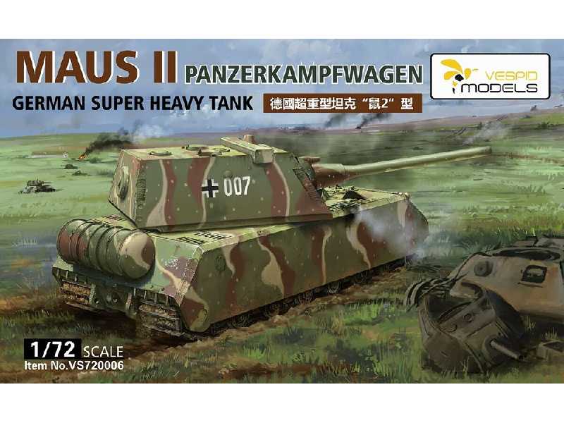 Maus Ii Panzerkampfwagen German Super Heavy Tank - zdjęcie 1 Maus Ii Panzerkampfwagen German Super Heavy Tank - zdjęcie 1
