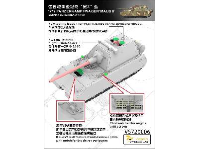 Maus Ii Panzerkampfwagen German Super Heavy Tank - zdjęcie 2