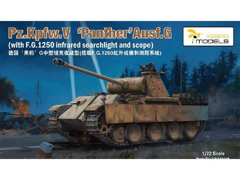 Pz.Kpfw.V 'panther' Ausf.G (With F.G.1250 Infrared Searchlight And Scope) - zdjęcie 1 Pz.Kpfw.V 'panther' Ausf.G (With F.G.1250 Infrared Searchlight And Scope) - zdjęcie 1
