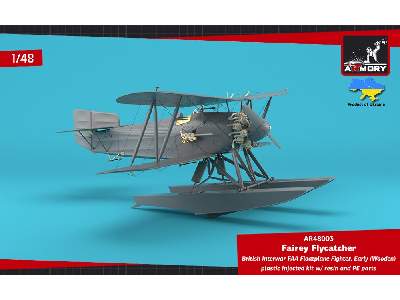 Fairey Flycatcher British Interwar Faa Floatplane Fighter, Early (Wooden) - zdjęcie 7